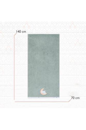 Gezenbebe Hero Nakışlı Bebek Çocuk Banyo Havlusu (70x140) Elephant - 10