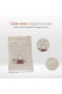 Gezenbebe Hero Nakışlı Bebek Çocuk Banyo Havlusu (70x140) Teddy - 4