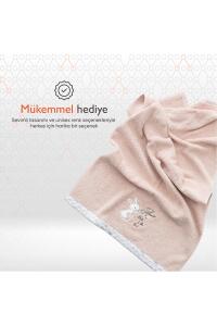 Gezenbebe Hero Nakışlı Bebek Çocuk El & Baş Havlusu (50x90) Bunny - 3