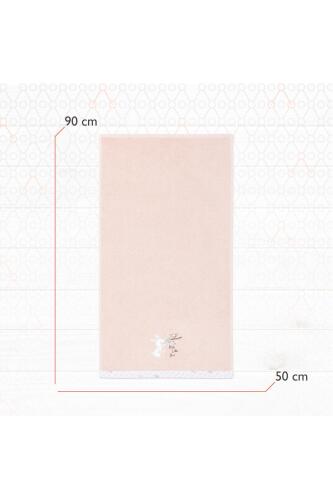 Gezenbebe Hero Nakışlı Bebek Çocuk El & Baş Havlusu (50x90) Bunny - 6
