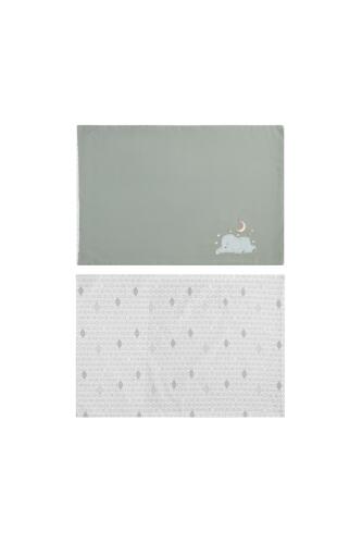 Gezenbebe Hero Nakışlı Bebek & Çocuk Yastık Kılıfı (40x60) Elephant - 1