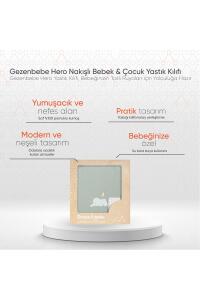 Gezenbebe Hero Nakışlı Bebek & Çocuk Yastık Kılıfı (40x60) Elephant - 2