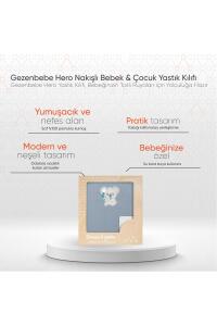Gezenbebe Hero Nakışlı Bebek & Çocuk Yastık Kılıfı (40x60) Koala - 2