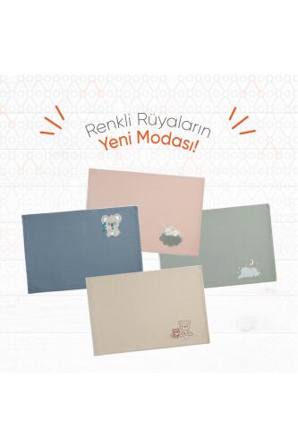 Gezenbebe Hero Nakışlı Bebek & Çocuk Yastık Kılıfı (40x60) Teddy - 6