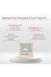 Gezenbebe Hero Nakışlı Bebek & Çocuk Yorgan Kılıfı (100x135) Elephant - 2