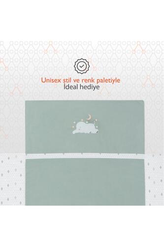 Gezenbebe Hero Nakışlı Bebek & Çocuk Yorgan Kılıfı (100x135) Elephant - 4