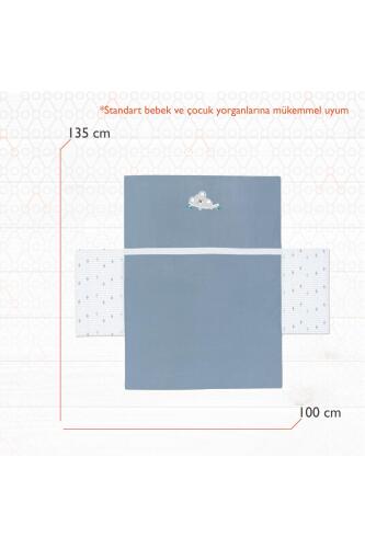 Gezenbebe Hero Nakışlı Bebek & Çocuk Yorgan Kılıfı (100x135) Koala - 8