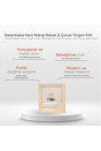 Gezenbebe Hero Nakışlı Bebek & Çocuk Yorgan Kılıfı (100x135) Teddy - 2