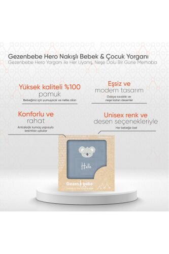 Gezenbebe Hero Nakışlı Bebek & Çocuk Yorganı (100x135) Koala - 2