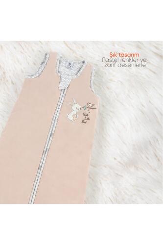 Gezenbebe Hero Nakışlı Bebek Uyku Tulumu (90cm) Bunny - 7