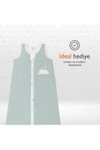 Gezenbebe Hero Nakışlı Bebek Uyku Tulumu (90cm) Elephant - 5