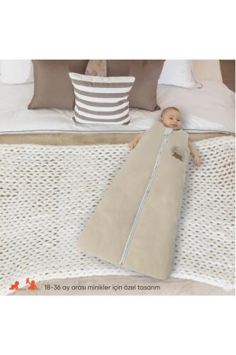 Gezenbebe Hero Nakışlı Bebek Uyku Tulumu (90cm) Teddy - 6