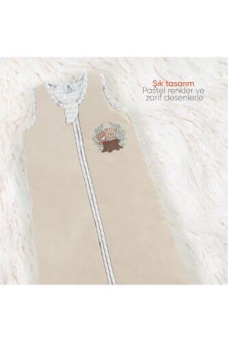 Gezenbebe Hero Nakışlı Bebek Uyku Tulumu (90cm) Teddy - 7