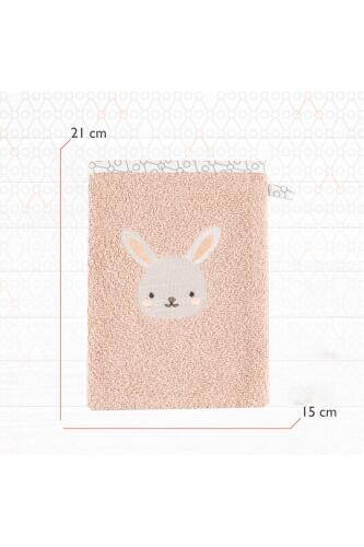 Gezenbebe Hero Nakışlı Bebek ve Çocuk Banyo Kesesi Bunny - 8