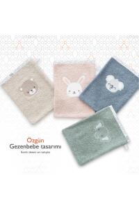 Gezenbebe Hero Nakışlı Bebek ve Çocuk Banyo Kesesi Elephant - 6