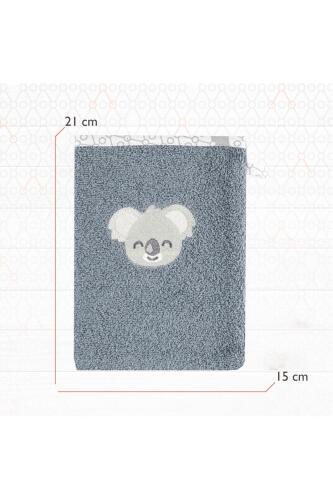 Gezenbebe Hero Nakışlı Bebek ve Çocuk Banyo Kesesi Koala - 9