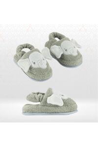 Gezenbebe Hero Nakışlı Havlu Çocuk Terlik Elephant - 5