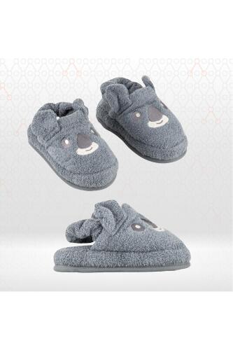 Gezenbebe Hero Nakışlı Havlu Çocuk Terlik Koala - 5