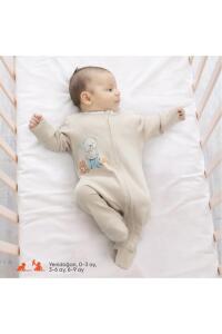 Gezenbebe Hero Uzun Kollu Bebek Tulumu - Teddy - 23