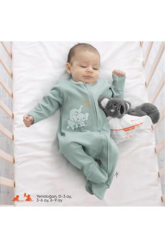 Gezenbebe Hero Uzun Kollu Bebek Tulumu - Elephant - 14