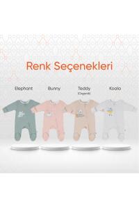Gezenbebe Hero Uzun Kollu Bebek Tulumu - Elephant - 18