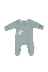 Gezenbebe Hero Uzun Kollu Bebek Tulumu - Elephant