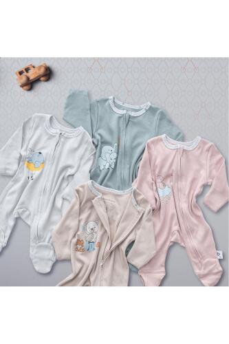 Gezenbebe Hero Uzun Kollu Bebek Tulumu - Bunny - 26