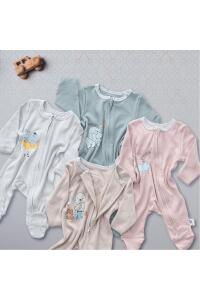 Gezenbebe Hero Uzun Kollu Bebek Tulumu - Bunny - 35