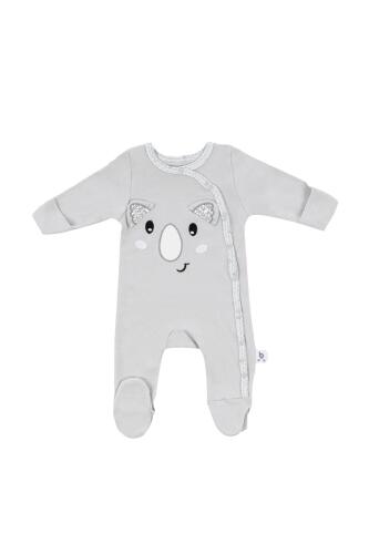 Gezenbebe Hero Uzun Kollu Nakışlı Bebek Tulumu - Koala - 30