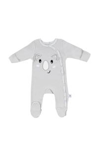 Gezenbebe Hero Uzun Kollu Nakışlı Bebek Tulumu - Koala - 11