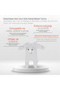 Gezenbebe Hero Uzun Kollu Nakışlı Bebek Tulumu - Koala - 12