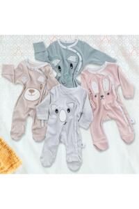 Gezenbebe Hero Uzun Kollu Nakışlı Bebek Tulumu - Koala - 18