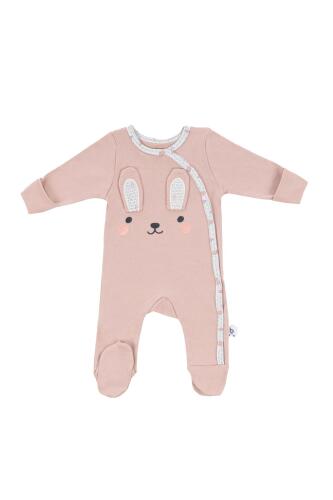 Gezenbebe Hero Uzun Kollu Nakışlı Bebek Tulumu - Bunny - 21