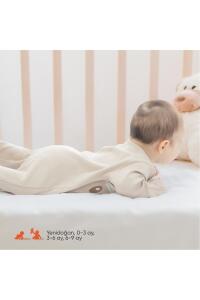 Gezenbebe Hero Uzun Kollu Nakışlı Bebek Tulumu - Teddy - 5