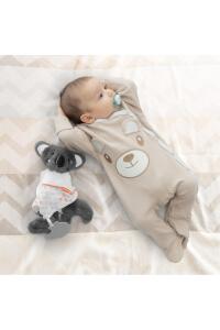 Gezenbebe Hero Uzun Kollu Nakışlı Bebek Tulumu - Teddy - 6