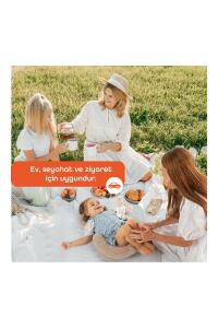 Gezenbebe Homy Taşınabilir Yenidoğan Yatağı Mist - 7