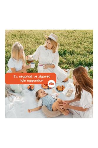 Gezenbebe Homy Taşınabilir Yenidoğan Yatağı Mist - 7