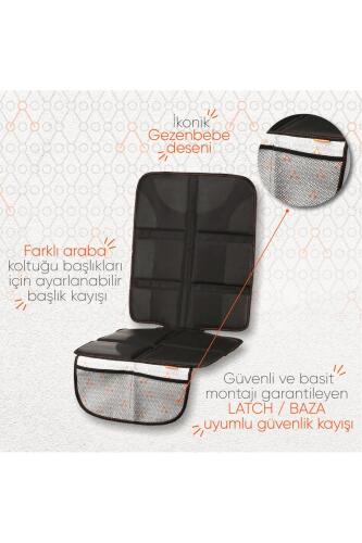 Gezenbebe Kalın Pedli Araba Koltuk Koruyucu - 2