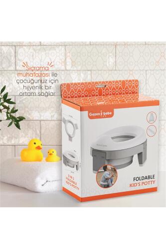 Gezenbebe Katlanabilir Seyahat Çocuk Tuvaleti - 6