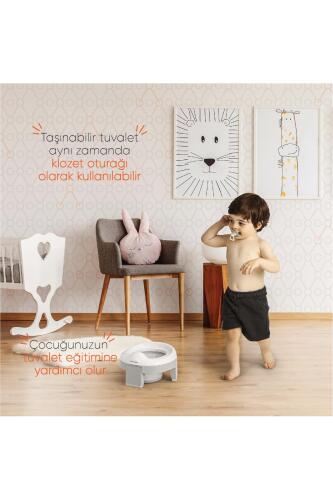 Gezenbebe Katlanabilir Seyahat Çocuk Tuvaleti - 7