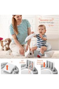 Gezenbebe Katlanabilir Seyahat Çocuk Tuvaleti - 9