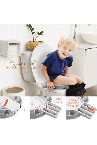 Gezenbebe Katlanabilir Seyahat Çocuk Tuvaleti - 10