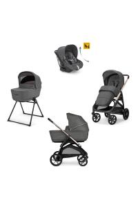 Inglesina Aptica Glam Bebek Arabası & Darwin Recline Ana Kucaklı 4'lü Sistem - Velvet Grey - 6
