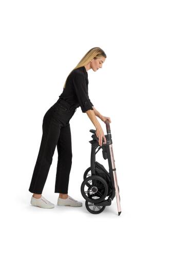 Inglesina Aptica Glam Tek El Tek Hamle ile Katlanıp Açılan Çift Yön Bebek Arabası Ana Kucağı Hediyeli - Emerald Green - 9