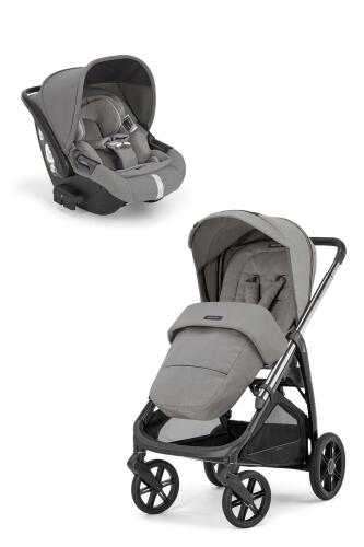 Inglesina Aptica Glam Tek El Tek Hamle ile Katlanıp Açılan Çift Yön Bebek Arabası Ana Kucağı Hediyeli - Platinum Grey - 12