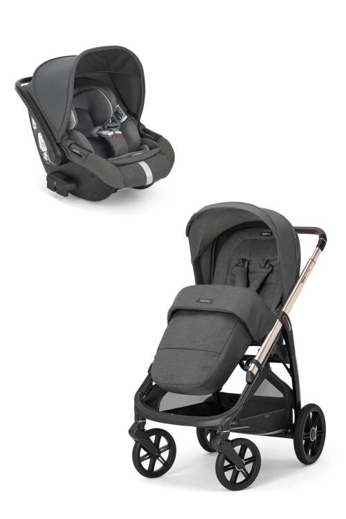 Inglesina Aptica Glam Tek El Tek Hamle ile Katlanıp Açılan Çift Yön Bebek Arabası Ana Kucağı Hediyeli - Velvet Grey - 11