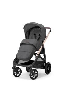 Inglesina Aptica Glam Tek El Tek Hamle ile Katlanıp Açılan Çift Yön Bebek Arabası Ana Kucağı Hediyeli - Velvet Grey - 3