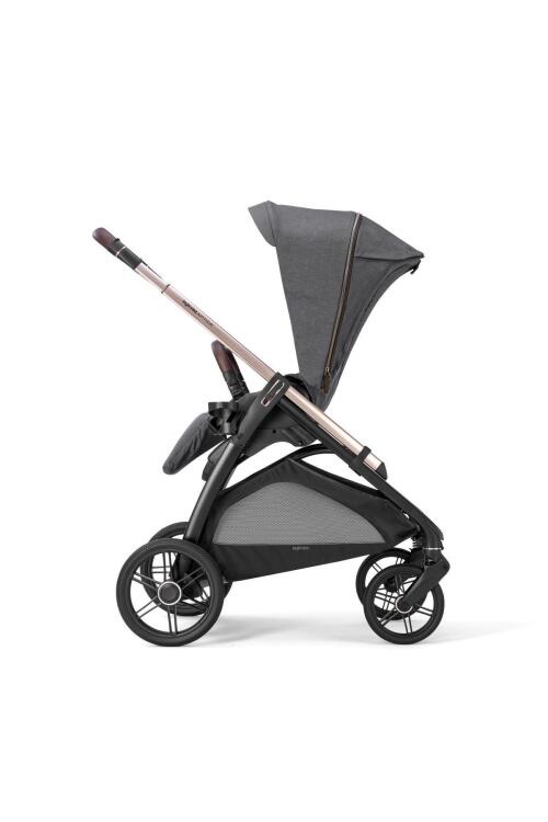 Inglesina Aptica Glam Tek El Tek Hamle ile Katlanıp Açılan Çift Yön Bebek Arabası Ana Kucağı Hediyeli - Velvet Grey - 9