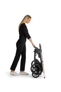 Inglesina Aptica Glam Tek El Tek Hamle ile Katlanıp Açılan Çift Yön Bebek Arabası - Emerald Green - 7