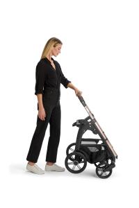 Inglesina Aptica Glam Tek El Tek Hamle ile Katlanıp Açılan Çift Yön Bebek Arabası - Emerald Green - 9